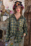 Magnolia Pearl Landes Workshirt in Uncle Joe's Plaid - TOP2240-UJPL-OS