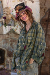 Magnolia Pearl Landes Workshirt in Uncle Joe's Plaid - TOP2240-UJPL-OS