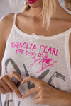 Magnolia Pearl Love Amor Lana Tank Dress in True - DRESS1158-TRUE