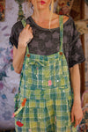 Magnolia Pearl Love Overalls in Uncle Joe's Plaid - OVERALLS160-UJPL-OS