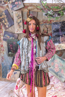  Magnolia Pearl Manuela Jacket in Lorena - JACKET549-LRENA-OS
