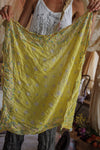 Magnolia Pearl MP Floral Tassel Scarf in Cloverfield - SCARF230-CLVRF-OS