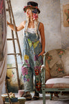 Magnolia Pearl NG Benjamin Wide Leg Overalls in Washed Indigo - OVERALLS149-WSHID-OS