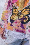 Magnolia Pearl Patchwork Artist Workshirt in Stella Maris - Top 1418