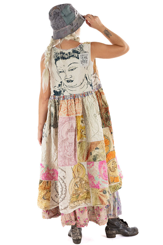 Magnolia Pearl Patchwork Bharata Tank Dress -  Dress 933