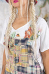Magnolia Pearl Patchwork Love Overalls in Madras Tropical - OVERALLS073-MADTR