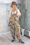 Magnolia Pearl Patchwork Love Overalls in Madras Tropical - OVERALLS073-MADTR