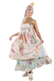  Magnolia Pearl Patchwork Mielah Slip Dress in Fairyland