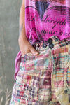 Magnolia Pearl Patchwork Miner Pants in Madras Rainbow - Pants 513