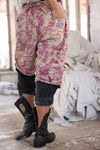Magnolia Pearl Patchwork Miner Shorts in Palacio - SHORTS040-PALAC