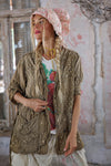 Magnolia Pearl Patchwork Polka Smock in Ember Glow - TOP2529-EMBGL-OS