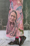 Magnolia Pearl Patchwork Sascha Wrap Skirt in Azalea - Skirt 156