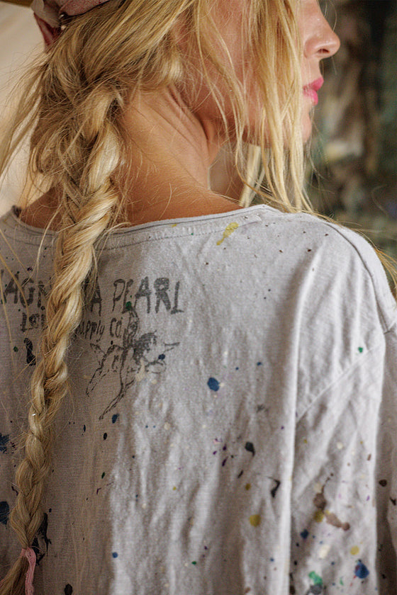 Magnolia Pearl PJB Art T in Ash - TOP2524-ASH-OS