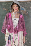 Magnolia Pearl Quilted Lise Lotte Piano Shawl in Pomegranate - JACKET833-POMGR