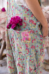 Magnolia Pearl Quilted Love Overalls in Cherry Blossom - OVERALLS138-CHYBS