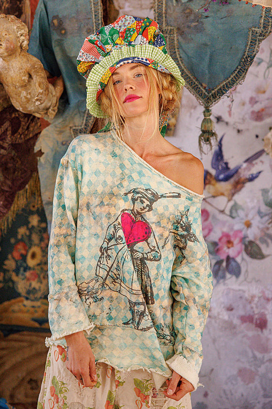 Magnolia Pearl SOY Hermosa Sweatshirt in Tangier - TOP2170-TANGI-OS