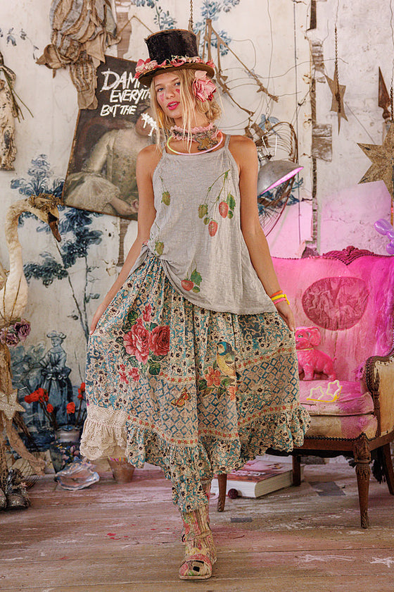 Magnolia Pearl Strawberry Lana Tank in Pebble - TANK426-PBLE-OS