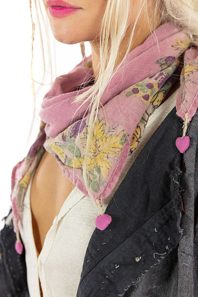 Magnolia Pearl Magnolia Pearl Love Co Floral Bandana Scarf 124 Brianna*