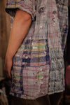 Magnolia Pearl YD Patchwork Perletta Shirt in Madras Rainbow - TOP2569-MADRB-OS