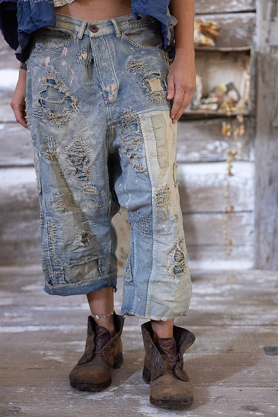 Magnolia Pearl Yosemite Denims in Washed Indigo - PANTS774-WSHID