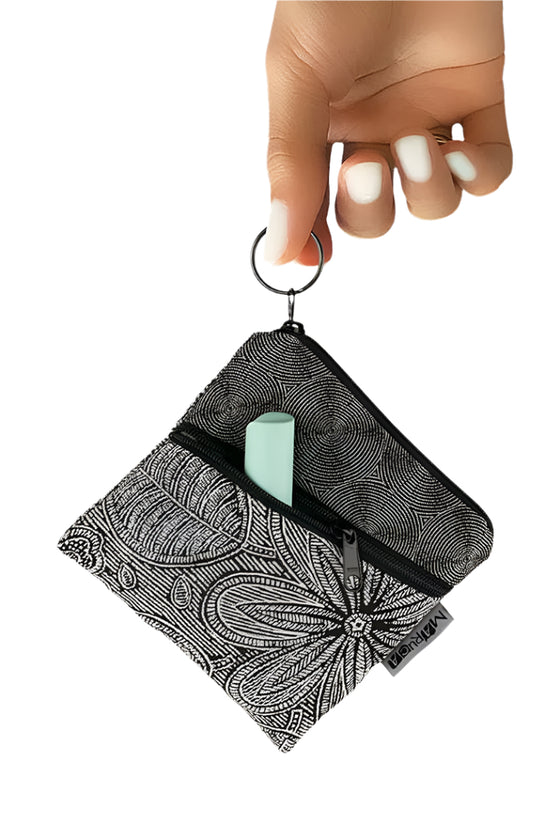 Maruca Designs Roo Pouch in Filigree Teal Style 289-145
