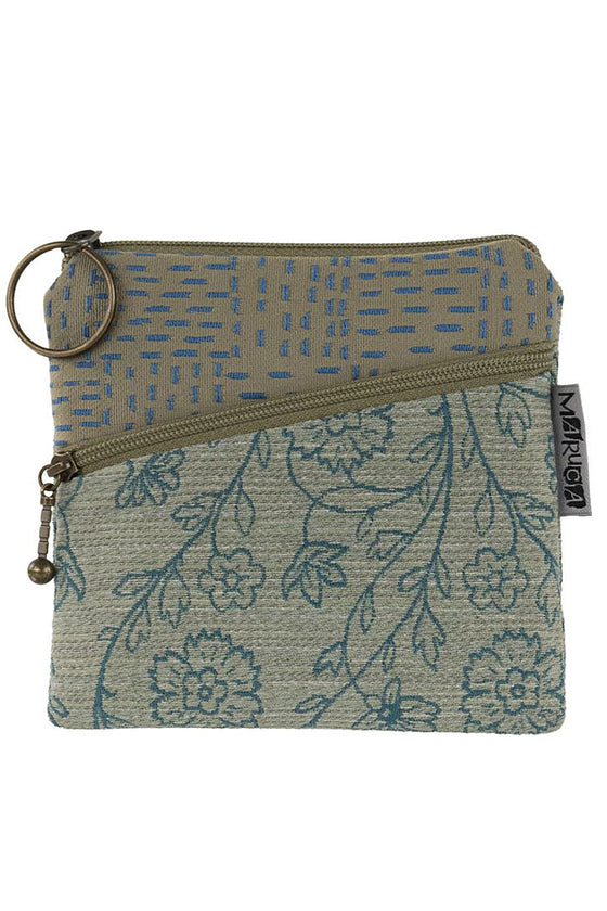 Maruca Designs Roo Pouch in Filigree Teal Style 289-145