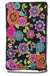 Mary Frances Accessories So Sweet Beaded Floral Crossbody Phone Bag