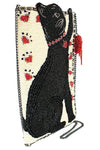 Mary Frances Purr-suit Kitty Cat and Yarn Crossbody Phone Bag