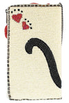 Mary Frances Purr-suit Kitty Cat and Yarn Crossbody Phone Bag