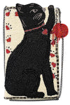 Mary Frances Purr-suit Kitty Cat and Yarn Crossbody Phone Bag