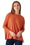 Mersea Catalina Crewneck Sweater in Burnt Orange