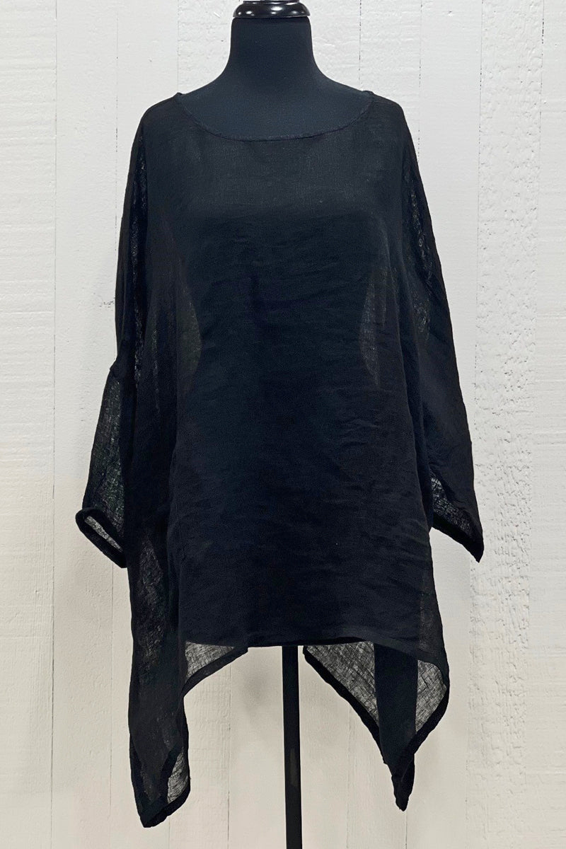 Namsar Linen Gauze Top in Black – Missouri Bluffs