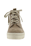 Naot Canoe Boot in Almond Suede