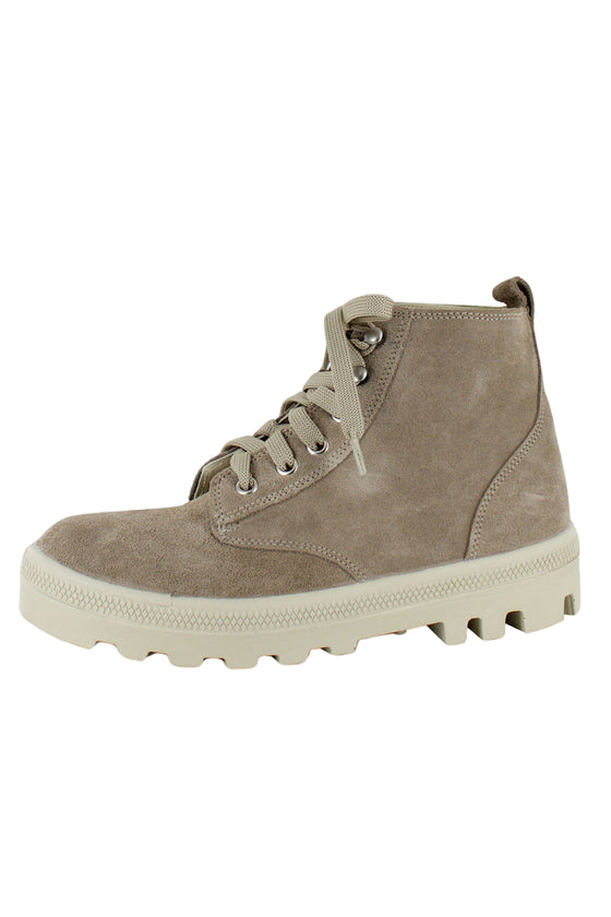 Naot Canoe Boot in Almond Suede