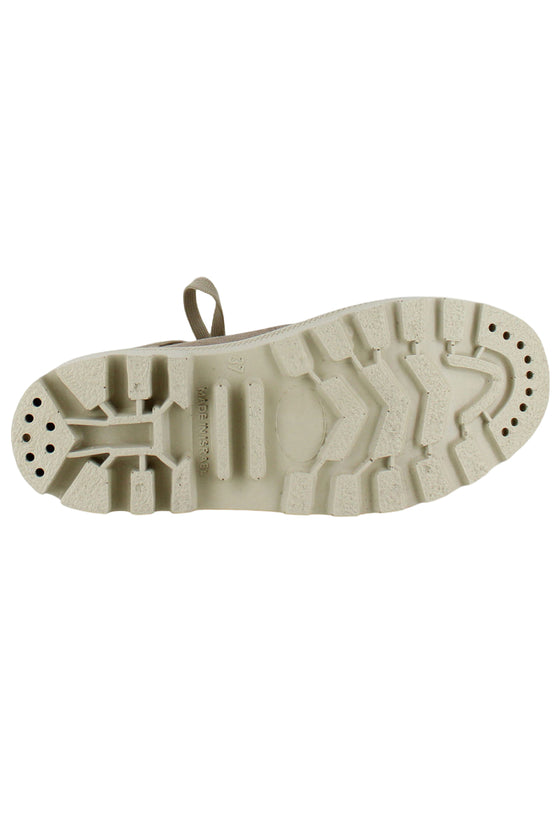 Naot Canoe Boot in Almond Suede