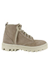 Naot Canoe Boot in Almond Suede