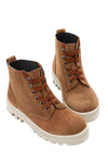 Naot Canoe Boot in Brown Cedar Suede