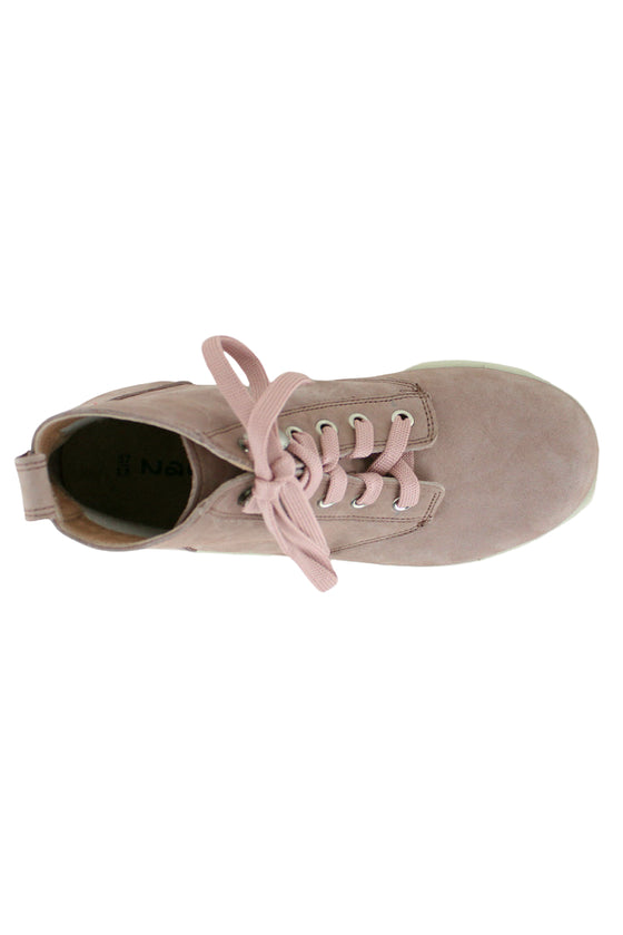 Naot Canoe Boot in Mauve Nubuck