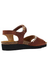 Naot Footwear Luna Sandal in Brandy/Oily Nubuck