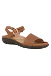 Naot Footwear Nagoya Sandal in Latte Brown Saddle Leather
