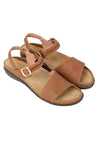 Naot Footwear Nagoya Sandal in Latte Brown Saddle Leather