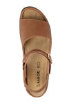 Naot Footwear Nagoya Sandal in Latte Brown Saddle Leather