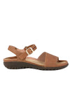 Naot Footwear Nagoya Sandal in Latte Brown Saddle Leather