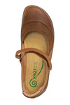 Naot Kirei in Latte Brown/Antique Brown/Saddle Brown Leather Combo