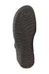 Naot Kirei in Shiny Black/Black Patent/Black Madras Leather Combo