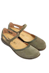 Naot Tekapo in Hunter Green Suede / Green Soft Leather