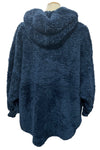 Nordic Beach Hooded Body Wrap in Caspian Night NB-CN