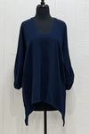 Oh My Gauze! Arty Tunic 197 in Sapphire