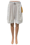 Oh My Gauze Bermuda Shorts in Snow