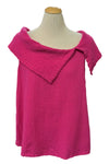 Oh My Gauze Bird Cotton Gauze Tank in Fuchsia